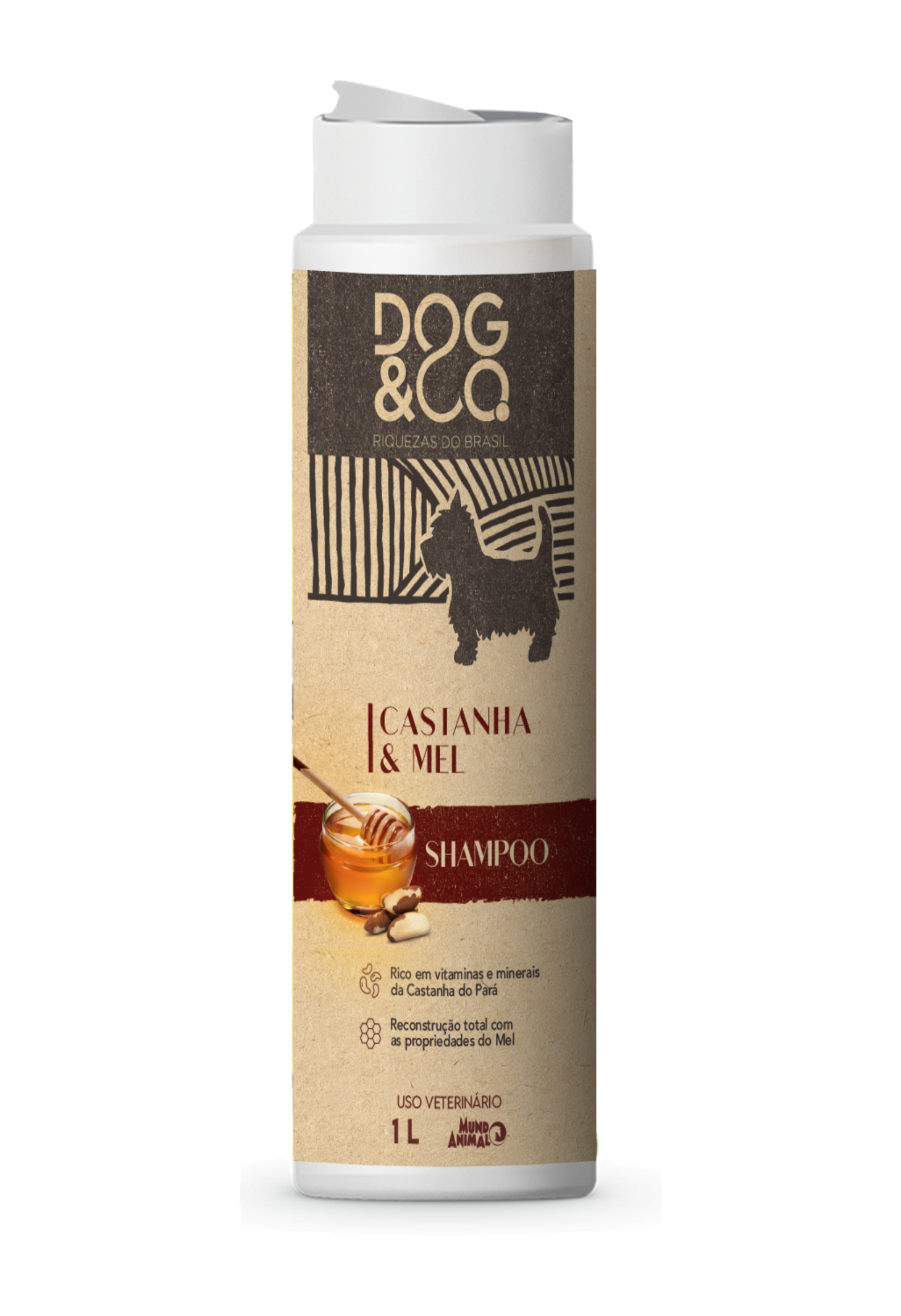 SHAMPOO CASTANHA & MEL RIQUEZAS DO BRASIL