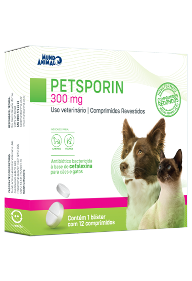 PETSPORIN 300MG (CEPHALEXIN)